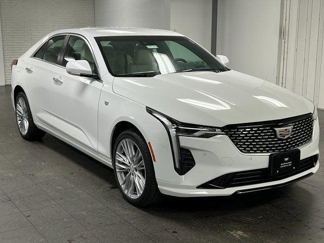 new 2025 Cadillac CT4 car, priced at $45,614