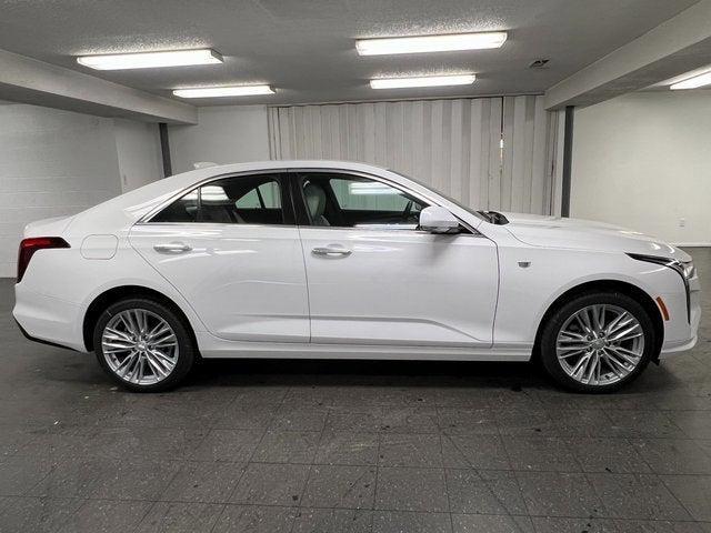 new 2025 Cadillac CT4 car, priced at $45,614