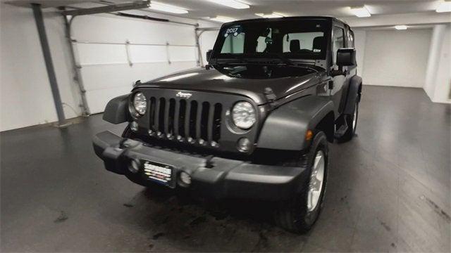 used 2017 Jeep Wrangler car, priced at $22,214