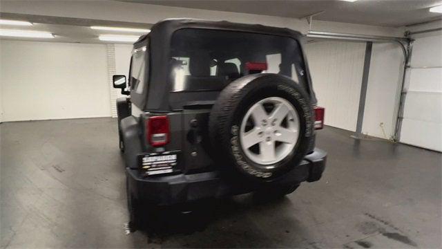 used 2017 Jeep Wrangler car, priced at $22,214