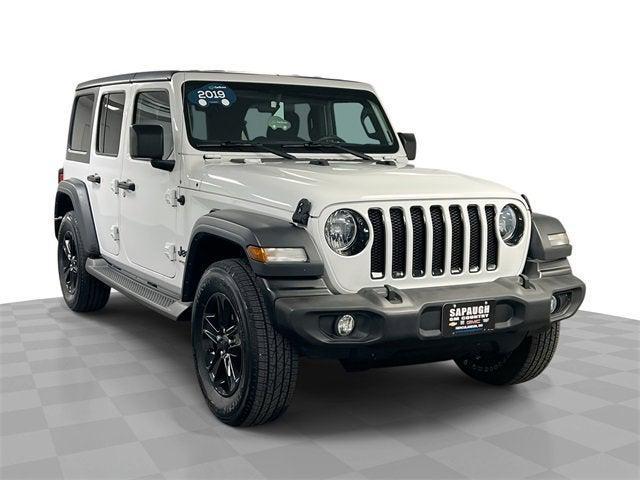 used 2019 Jeep Wrangler Unlimited car, priced at $28,127