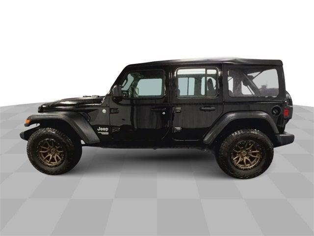 used 2021 Jeep Wrangler Unlimited car, priced at $28,147