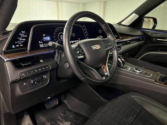 used 2021 Cadillac Escalade car, priced at $72,347