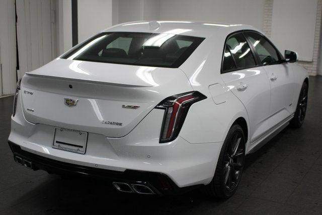 new 2025 Cadillac CT4-V car, priced at $55,614