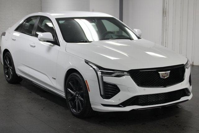 new 2025 Cadillac CT4-V car, priced at $55,614