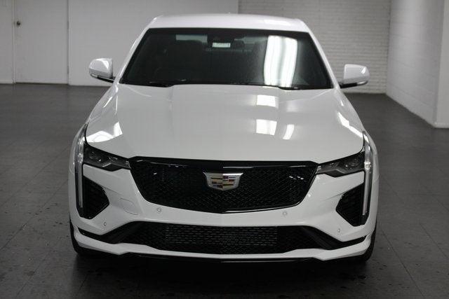 new 2025 Cadillac CT4-V car, priced at $55,614