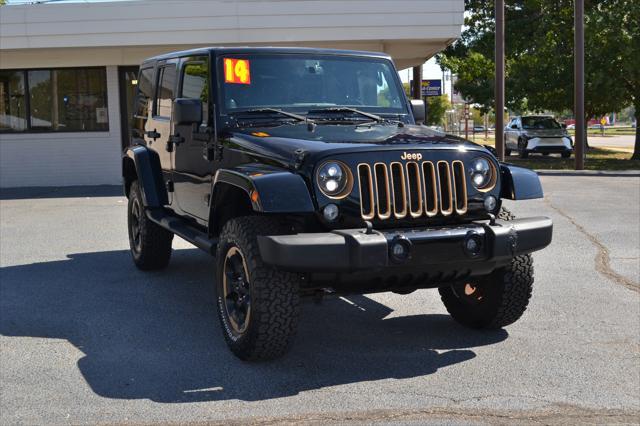 used 2014 Jeep Wrangler Unlimited car, priced at $20,991