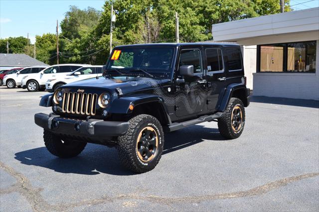 used 2014 Jeep Wrangler Unlimited car, priced at $20,991