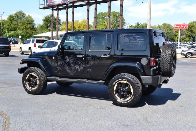 used 2014 Jeep Wrangler Unlimited car, priced at $20,991