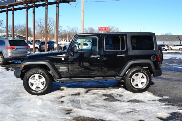 used 2013 Jeep Wrangler Unlimited car, priced at $17,991