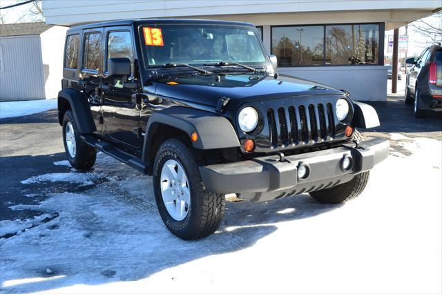 used 2013 Jeep Wrangler Unlimited car, priced at $17,991