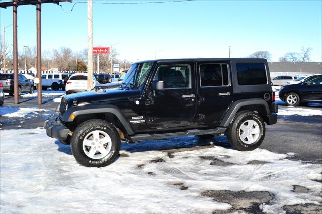 used 2013 Jeep Wrangler Unlimited car, priced at $17,991