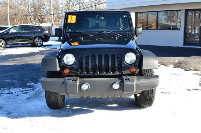 used 2013 Jeep Wrangler Unlimited car, priced at $17,991