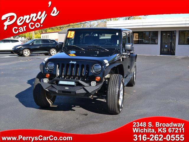 used 2013 Jeep Wrangler Unlimited car, priced at $16,991