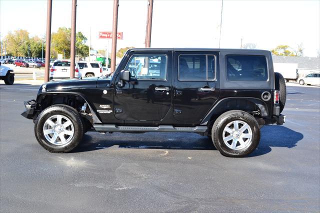 used 2013 Jeep Wrangler Unlimited car, priced at $16,991