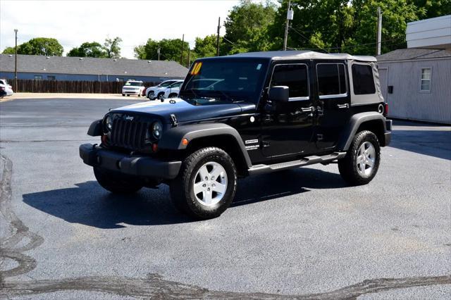 used 2010 Jeep Wrangler Unlimited car, priced at $12,991