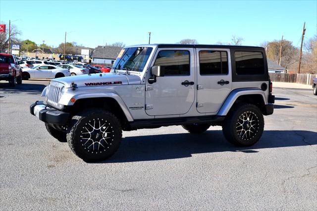 used 2015 Jeep Wrangler Unlimited car, priced at $18,991