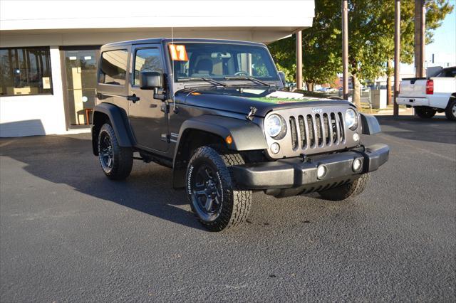 used 2017 Jeep Wrangler car, priced at $16,991