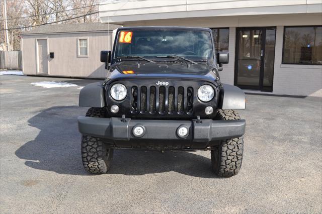 used 2016 Jeep Wrangler car, priced at $17,991