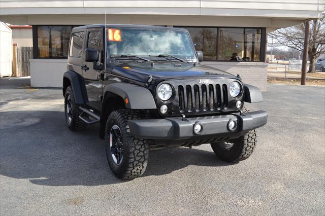 used 2016 Jeep Wrangler car, priced at $17,991