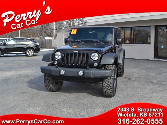 used 2016 Jeep Wrangler car, priced at $17,991