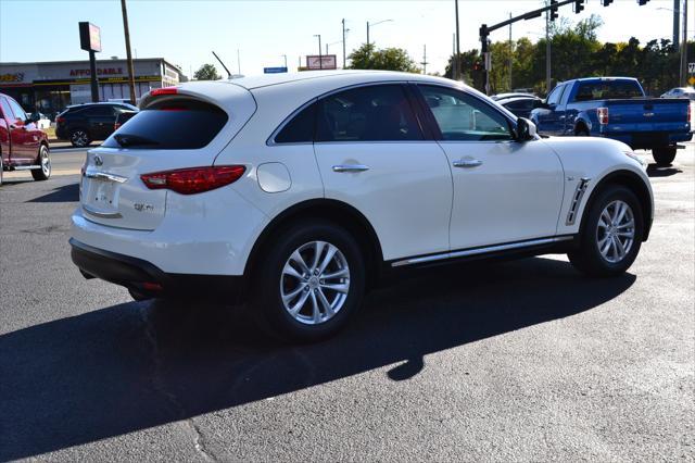 used 2017 INFINITI QX70 car, priced at $14,991