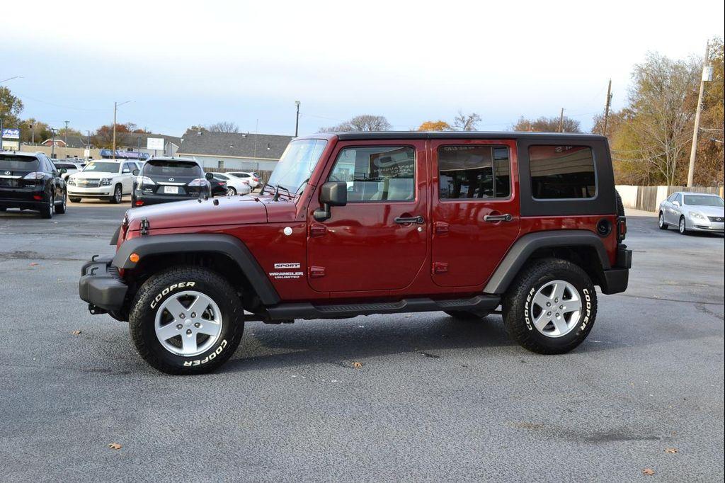 used 2010 Jeep Wrangler Unlimited car, priced at $13,991