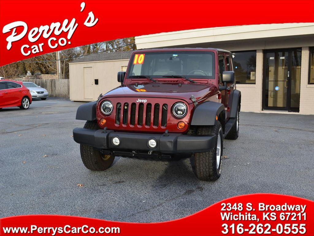 used 2010 Jeep Wrangler Unlimited car, priced at $13,991