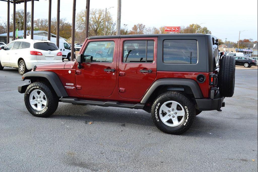 used 2010 Jeep Wrangler Unlimited car, priced at $13,991