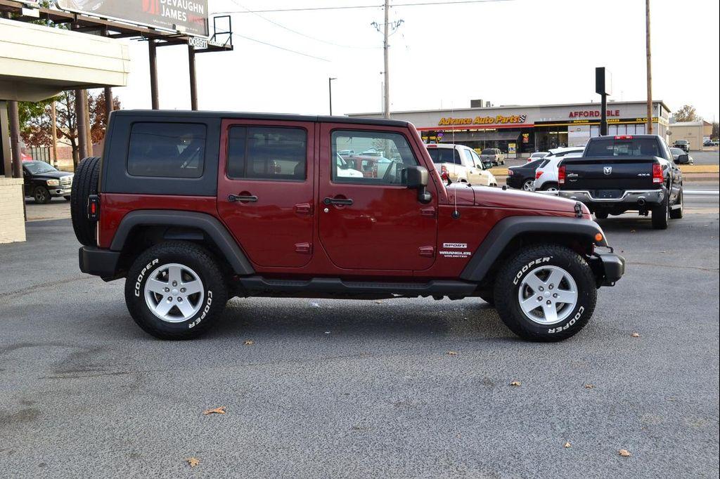 used 2010 Jeep Wrangler Unlimited car, priced at $13,991