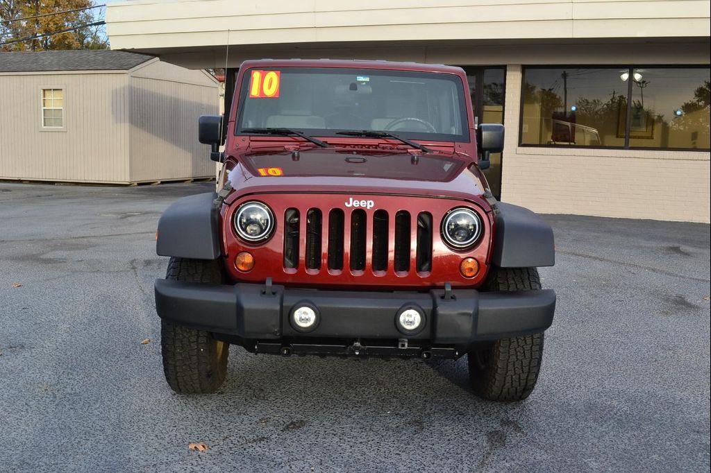 used 2010 Jeep Wrangler Unlimited car, priced at $13,991