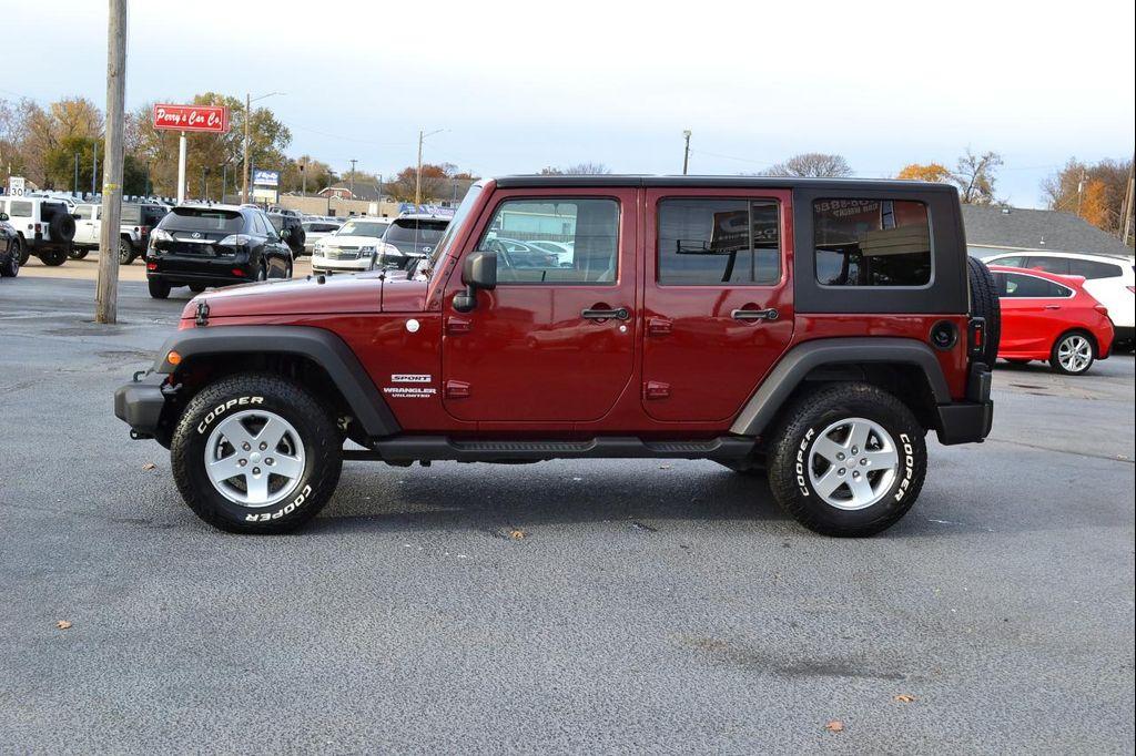 used 2010 Jeep Wrangler Unlimited car, priced at $13,991
