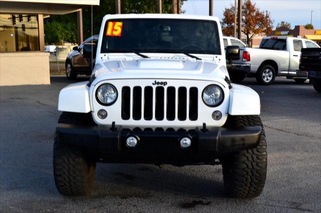 used 2015 Jeep Wrangler Unlimited car, priced at $26,991