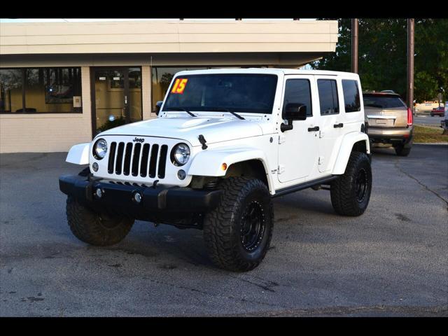 used 2015 Jeep Wrangler Unlimited car, priced at $26,991