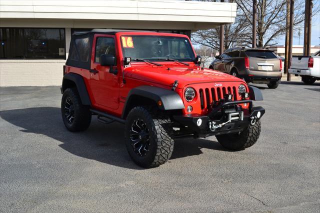 used 2016 Jeep Wrangler car, priced at $18,991