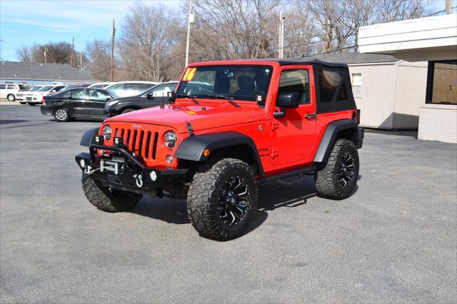 used 2016 Jeep Wrangler car, priced at $18,991