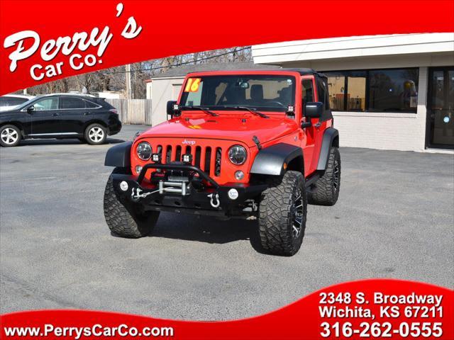 used 2016 Jeep Wrangler car, priced at $18,991