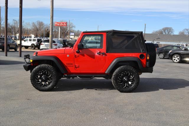 used 2016 Jeep Wrangler car, priced at $18,991