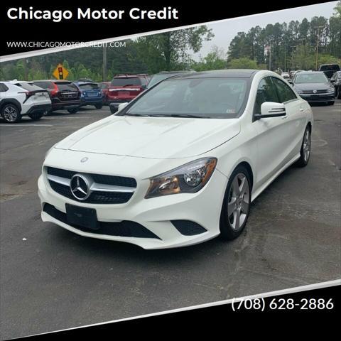 used 2016 Mercedes-Benz CLA-Class car, priced at $21,777