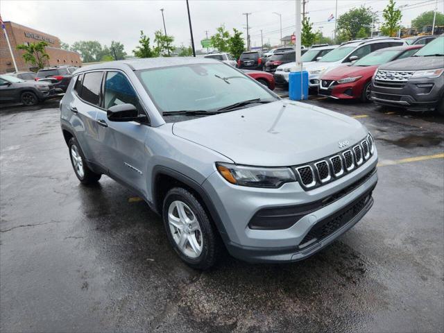 used 2024 Jeep Compass car, priced at $21,750