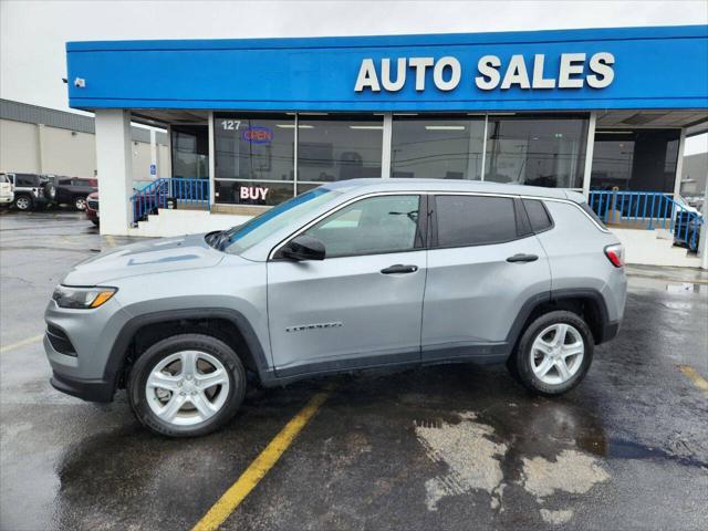 used 2024 Jeep Compass car, priced at $21,750