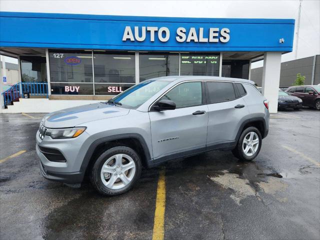 used 2024 Jeep Compass car, priced at $21,750