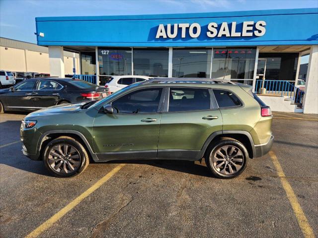 used 2021 Jeep Cherokee car, priced at $18,950