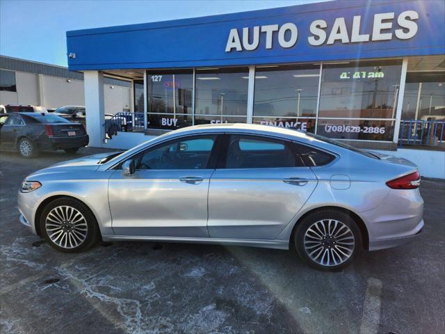 used 2018 Ford Fusion car, priced at $12,875