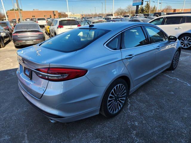 used 2018 Ford Fusion car, priced at $12,875