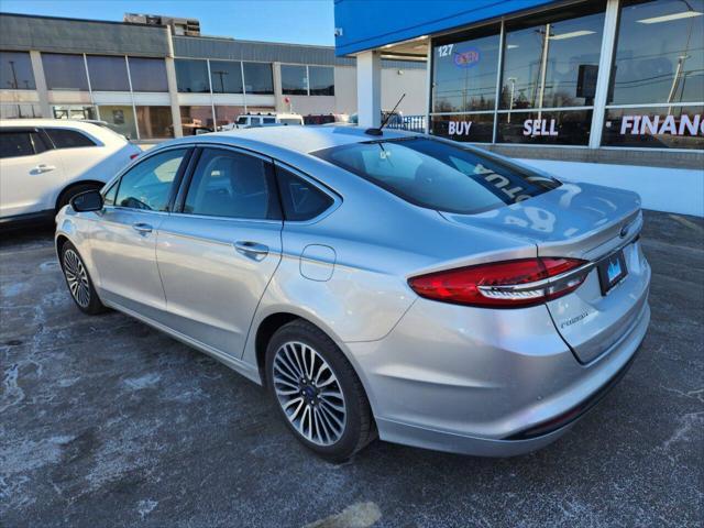 used 2018 Ford Fusion car, priced at $12,875