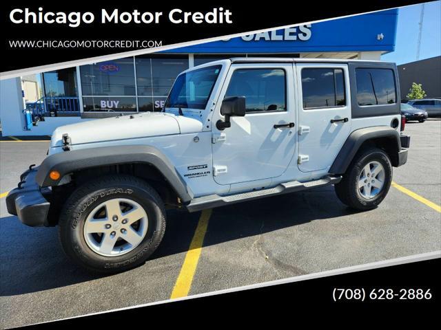 used 2015 Jeep Wrangler Unlimited car, priced at $8,970