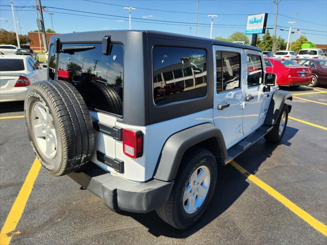 used 2015 Jeep Wrangler Unlimited car, priced at $8,970