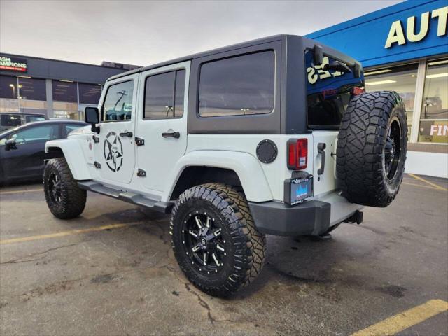 used 2015 Jeep Wrangler Unlimited car, priced at $15,950