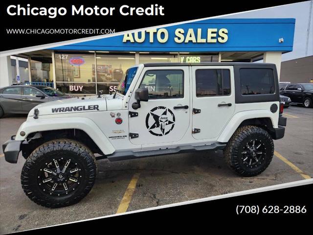 used 2015 Jeep Wrangler Unlimited car, priced at $17,950